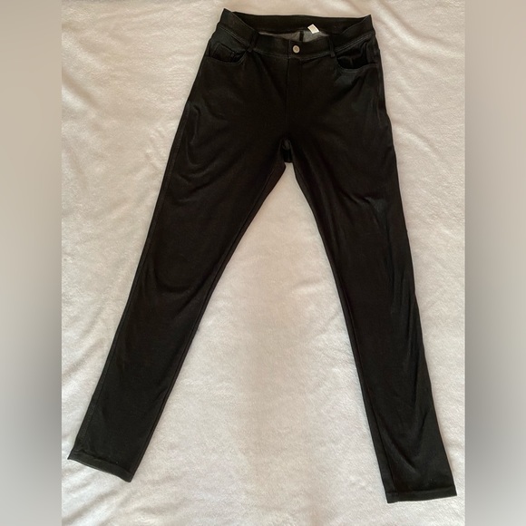 Women's Jean Look Jeggings Leggings Pants XL - Picture 5 of 8